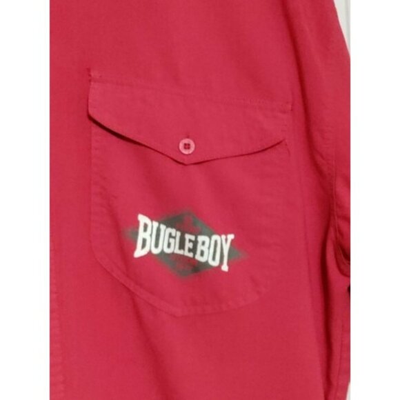 Bugle Boy Mens Shirt Button Down size Large - Picture 2 of 6